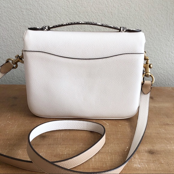 NWOT Coach Cassie Colorblock Snakeskin Crossbody - Picture 3 of 16